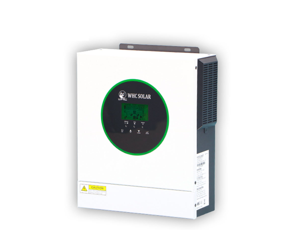 Інвертор гібридний сонячний HIM-1KW, 1000W, 12V, ДБЖ потужністю 1 кВт АКБ 12В вбудований МРРТ контролер