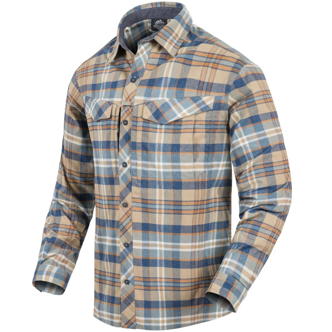 Сорочка HELIKON-TEX Defender Mk2 Pilgrim Ginger Plaid (KO-DPG-SR-P2401) РОЗМІР XXL