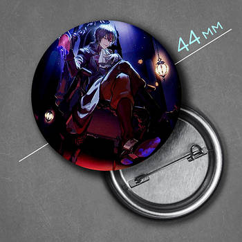 "Діабло (Про моє переродження в слиз / TenSura)" значок круглий на булавці Ø44 мм