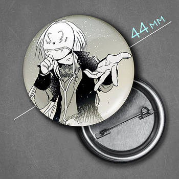 "Рімуру Темпест (Про моє переродження в слиз / TenSura)" значок круглий на булавці Ø44 мм