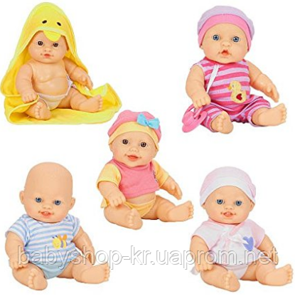 Набір з 5 пупсів You & Me So Many Babies 5 Pack Doll Set - Caucasian