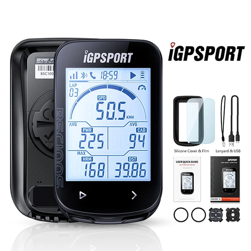Велокомпьютер с GPS и подсветкой iGPSport BSC100S спидометр одометр ...