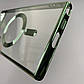 Чохол бампер Wave для Samsung Galaxy S24 Ultra Metal Colour MagSafe Green, фото 4