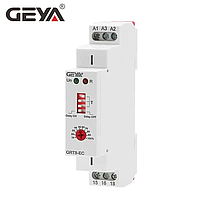 Реле затримки часу Geya GRT8-EC 230V 10A для увімкнення або вимкнення приладів. 0.1с-10 діб.