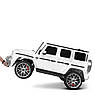 Дитячий електромобіль двомісний на акумуляторі Джип Mercedes G63 AMG з пультом р/у для дітей 3-8 років Білий, фото 5