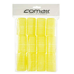 Бігуді на липучці Comair жовті 12 шт