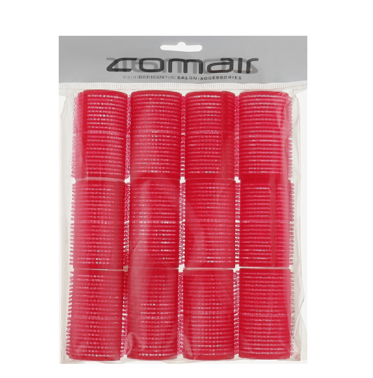 Бігуді на липучці Comair червоні 12 шт, фото 1