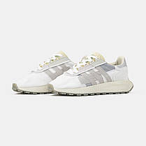 Кросівки Adidas Retropy E5 White Grey Beige / Адідас Ретропі Е5 Білі з Сірим та Бежевим, фото 5