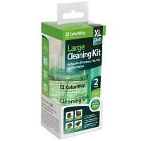 Популярний! Універсальний чистячий набір ColorWay Cleaning Kit XL for Screens, TVs, PCs (CW-5200) - Краща якість тільки на