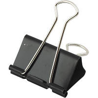 Популярний! Біндер металевий Buromax 51мм, 12шт, black (BM.5301) - Краща якість тільки на Nukleon.com.ua