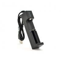 Популярний! Зарядний пристрій для акумуляторів Merlion 1 Slot, 18650/26650, 4.2V/1000mAh, живлення від USB (YT-C1*18650 / 17254) -