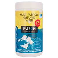 Популярний! Серветки Patron for technique 100шт (F3-028) - Краща якість тільки на Nukleon.com.ua
