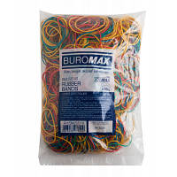 Популярний! Резинки для грошей Buromax JOBMAX assorted colors, 500 г (BM.5516) - Краща якість тільки на Nukleon.com.ua