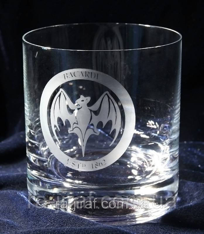 Нанесення логотипу на келихи, чарки, скляний посуд.