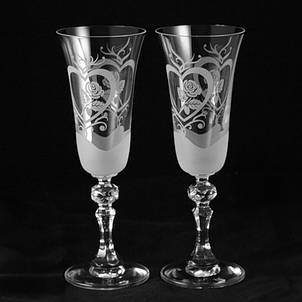 Нанесення логотипу на келихи, чарки, скляний посуд., фото 3