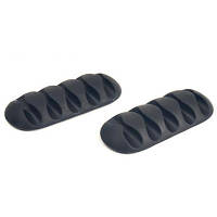 Популярний! Тримач для кабелю PowerPlant CC-947 (Black) * 2 (CA910434) - Краща якість тільки на Nukleon.com.ua