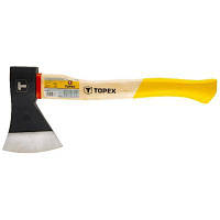 Популярний! Сокира Topex 600 г, деревянная рукоятка (05A136) - Краща якість тільки на Nukleon.com.ua