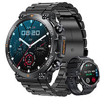 UWatch Розумний смарт годинник Smart Storm Steel, 2 ремешка, фото 3