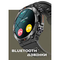 UWatch Розумний смарт годинник Smart Storm Steel, 2 ремешка, фото 5