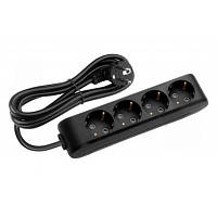 Популярний! Мережевий подовжувач Panasonic X-tendia із заземленням 4 розетки, 3м (WLTB04432BL-UA) - Краща якість тільки на