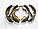 Колодки задні гальмівні VW GOLF II/GOLF III/POLO III, AUDI A2/B3, GEELY MR, SKODA FABIA I/FABIA II/FABIA, фото 3