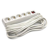 Популярний! Мережевий фільтр живлення PowerPlant 7 м, 5 розеток, 3x1мм2 (PPSA08M70S5) - Краща якість тільки на Nukleon.com.ua