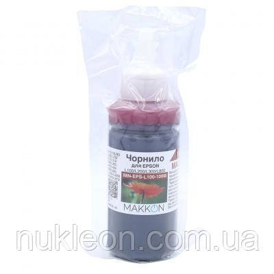 Популярний! Чорнило Makkon для Epson L100/L200/L300/L800 100 мл magenta (IMN-EPS-L100-100M) - Краща якість тільки на