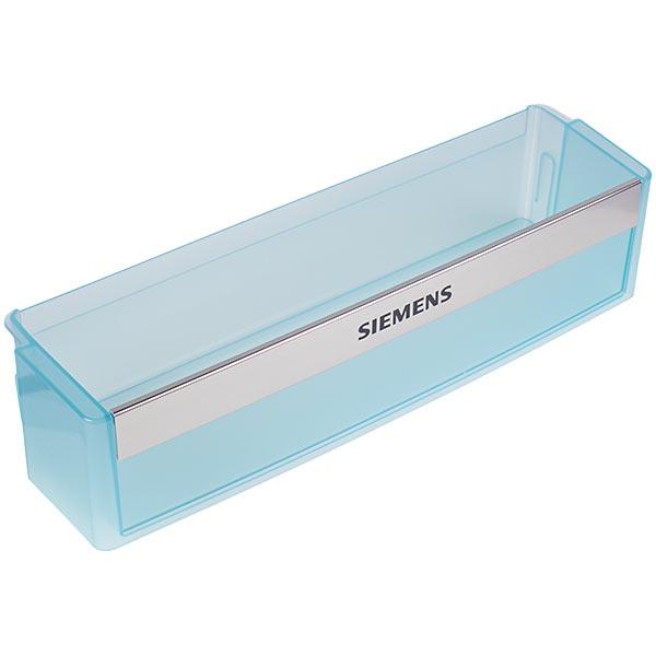 Полиця дверей для пляшок до холодильника Siemens 00433882 430x115mm (з логотипом)