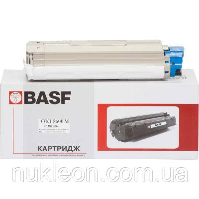 Популярний! Тонер-картридж BASF OKI C5600/5700 Magenta 43381906 (KT-C5600M-43381906) - Краща якість тільки на Nukleon.com.ua