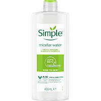 Популярний! Міцелярна вода Simple Micellar Water Vitamin B3+C 400 мл (8710908371509) - Краща якість тільки на Nukleon.com.ua