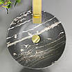 Умивальник (раковина) VBI AMALFI BLACK ONYX MATT накладний, фото 6