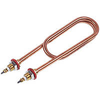 Тен для дистилятора 1,5 кВт, 220 В (мідний) L=220 мм, M16 (скріпка)