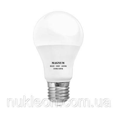 Популярний! Лампочка MAGNUM BL 60 12 Вт 4100K 220В E27 (90020657) - Краща якість тільки на Nukleon.com.ua, фото 1