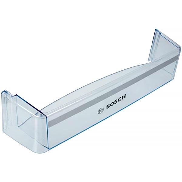 Дверна полиця для пляшок для холодильника Bosch 00700363 490x120mm (з логотипом)