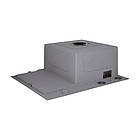 Мийка для кухні інтегрована Lidz Handmade H6350BL крило зліва (LDH6350BRUL45589) Brushed Black PVD 3,0/1,0, фото 5