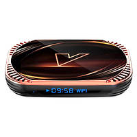 Популярний! Медіаплеєр Android 11 Smart TV Box Amlogic S905X4 4/64ГБ Vontar X4 - Краща якість тільки на Nukleon.com.ua