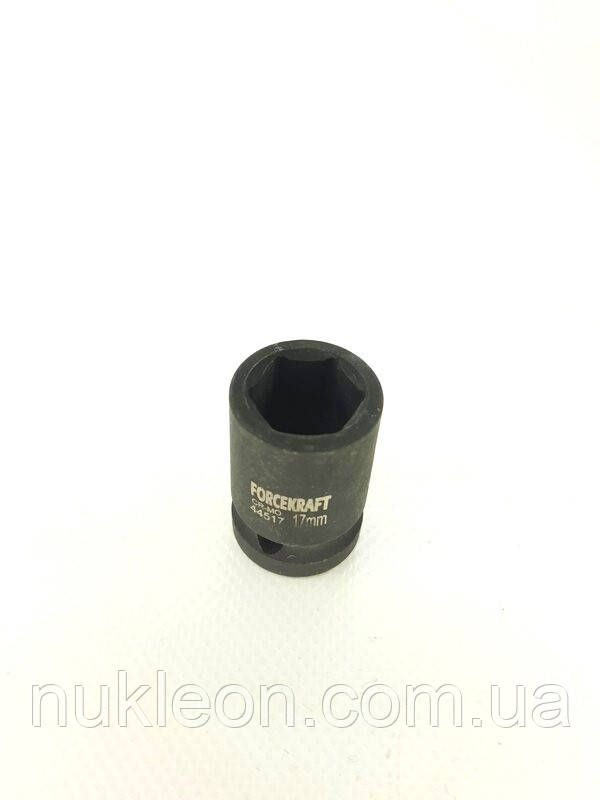 Популярний! Головка торцева ударна 1/2" 17мм Forcekraft 44517 - Краща якість тільки на Nukleon.com.ua