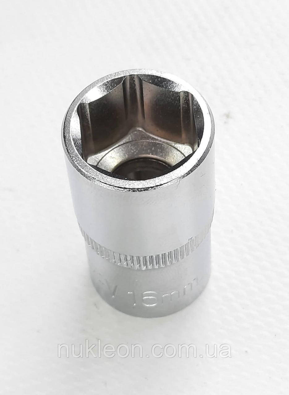 Популярний! Головка торцева 1/2" 16мм Alloid 40116M - Краща якість тільки на Nukleon.com.ua
