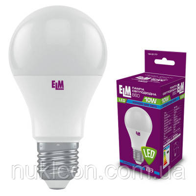 Популярний! Лампочка ELM B60 10W PA10S E27 4000K (18-0177) - Краща якість тільки на Nukleon.com.ua, фото 1