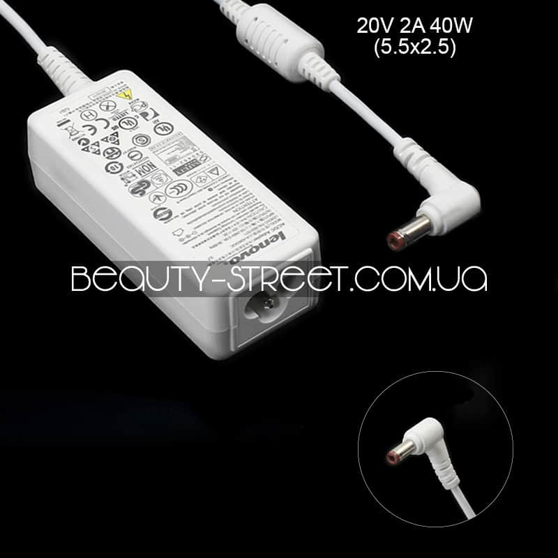 Блок живлення для ноутбука Lenovo / MSI 20V 2A 40W 5.5x2.5 (A+)