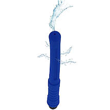 Насадка для анального душу ToyJoy The Geyser Anal Douche 15 см, синій, фото 4