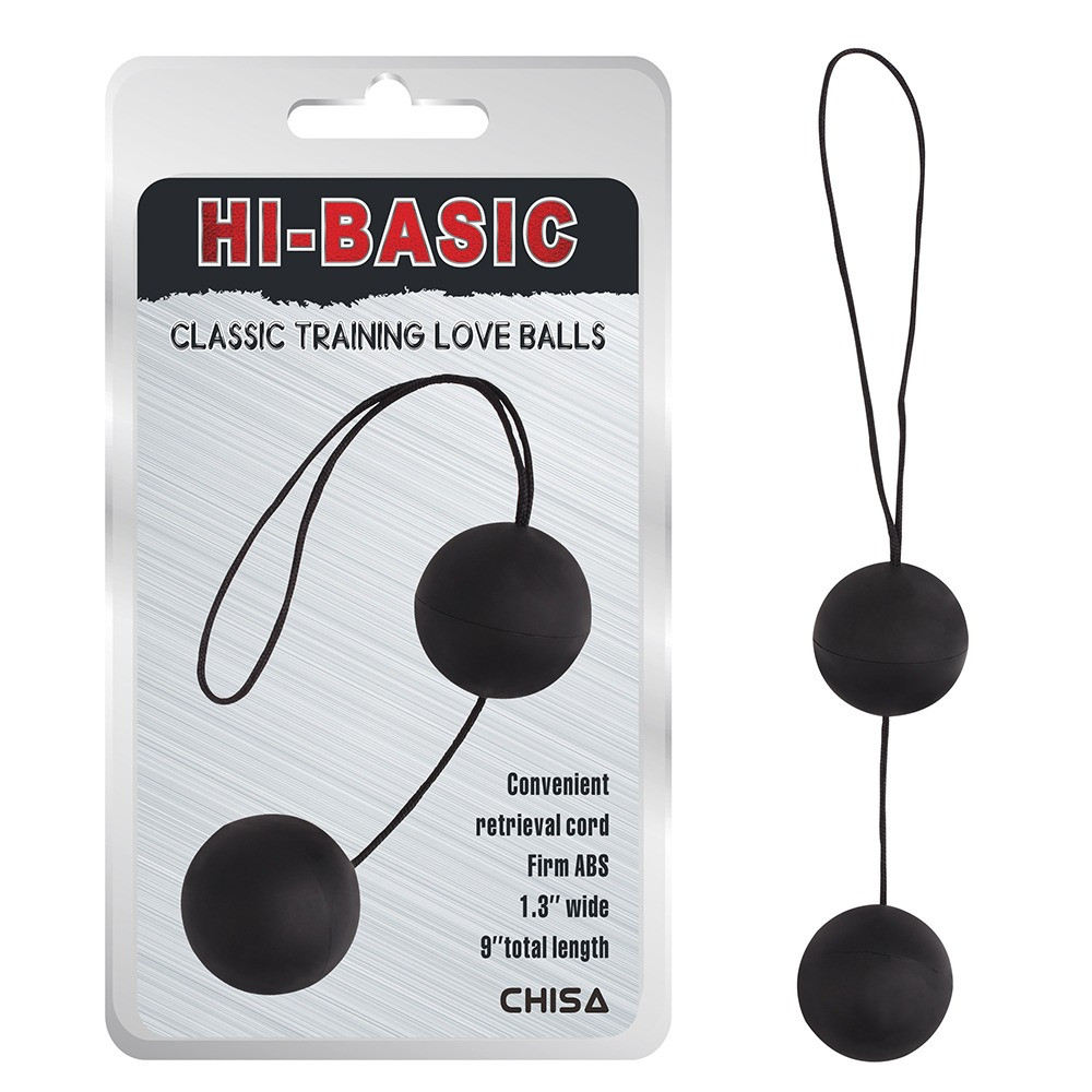 Вагінальні кульки Chisa Hi-Basic, чорний
