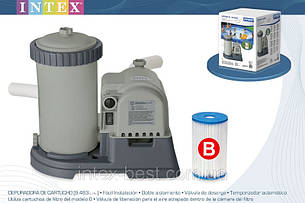 Насос-фільтр для водний басейни Intex 28634 Продуктивність — 9460 л/ч., фото 1