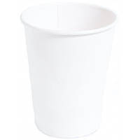 Популярний! Стакани одноразові PRO service паперові Білі 175 мл 50 шт. (4823071630060) - Краща якість тільки на Nukleon.com.ua