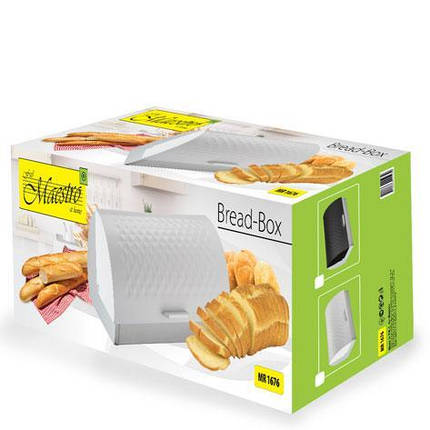 Хлібниця Maestro MR-1676-blaСk ID 2917897, фото 2