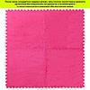 Підлога-пазл плюшевий РОЖЕВИЙ 60*60*1cm (D) SW-00002093, фото 7