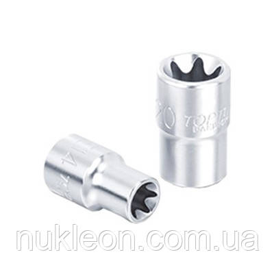 Популярний! Головка торцева Toptul TORX E16 1/2" (BAED1616) - Краща якість тільки на Nukleon.com.ua