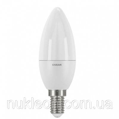 Популярний! Лампочка Osram LED VALUE CL B60 6,5W/830 230V FR E14 10X1 (4058075623569) - Краща якість тільки на Nukleon.com.ua, фото 1