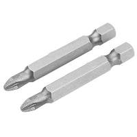 Популярний! Набір біт Tolsen S2A хрестові РН 3х50 мм, 2 шт (20314) - Краща якість тільки на Nukleon.com.ua