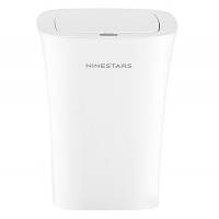 Популярний! Контейнер для сміття Xiaomi Ninestars Waterproof Induction Trash White (DZT-10-11S) - Краща якість тільки на